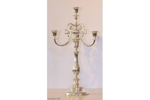Kerzenleuchter Kandelaber in aus 800er Silber silver Candle holders Wien 11970