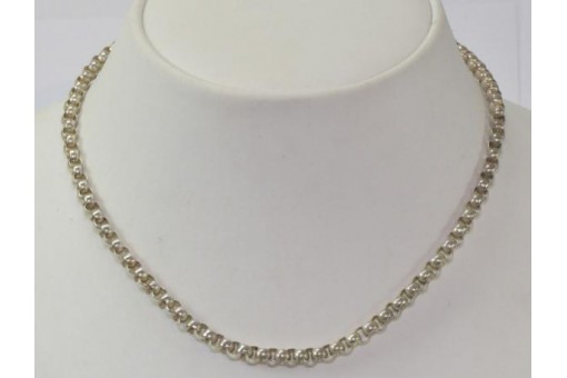 Silberkette Erbskette in Silber silver Chain Tracht antik 43 cm