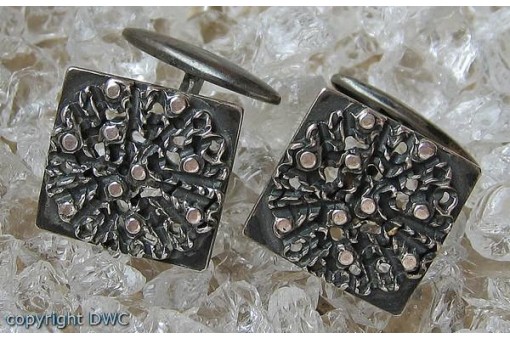 Manschettenknöpfe Silbermanschettenknöpfe Antik 835er Silber Tracht cufflinks