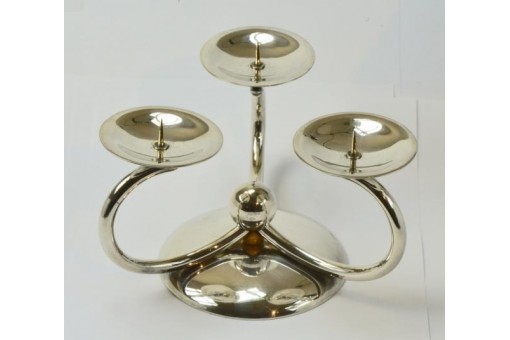 Kerzenleuchter Kerzenhalter Kandelaber 3 -flammig aus 830er Silber candle holder