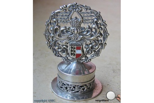 Briefbeschwerer Österreich Kärnten Wappen 800 Silber paperweight silver