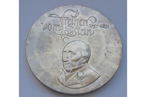 Münze 20 Mark DDR Freiherr vom Stein 1981 st. J. 1579 Silber