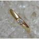Damen Ring mit Diamant Brillant Solitär Ringe Solitäre Brillanten 585 Gold