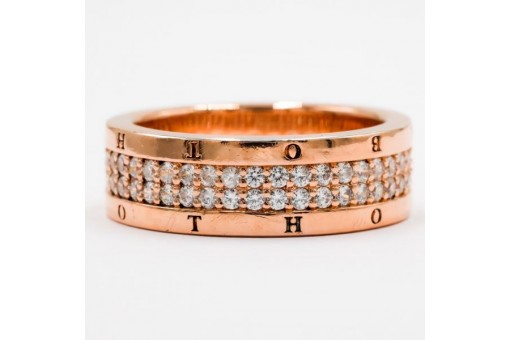 Ring Marke THOMAS SABO in 925 Sterlingsilber vergoldet Zirkonia Damen Gr. 56