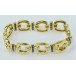 Armband Bracelet mit Safiren und Brillanten 0,80 ct. in 18 Kt. 750 Gold 18 cm