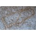 Hals Kette Collier aus 14 Kt. 585 er Gold mit Brillanten Diamanten diamond 48 cm