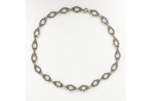 Collier Kette in aus 925 Sterling Silber silver necklace 46,5 cm