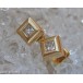 Ohrringe mit Diamanten Brillanten Diamond Ohrstecker in 18k 750 er Gold Princess