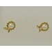 Ohrrimge Ohrstecker earrings mit Perlen Pearl in aus 18 Kt. 750 er Gold