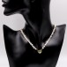 Collier Kette mit Perlen in 14 Kt. 585 Gold 35 cm Perlenkette "Herz"