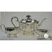 Tee Kaffee Service Set Queen Anne 925 er Silber England Zucker Dose Sterling 