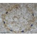 Armband mit Saphir Safire  in aus 14 Kt 585 er Gold Brillanten Diamanten