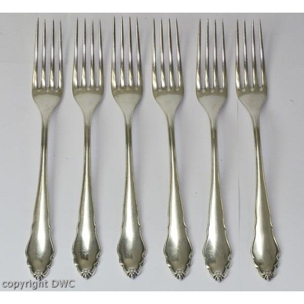 BMF  Form“Comtesse“ Silber 800er Besteck Gabel Speisegabel Food Fork 