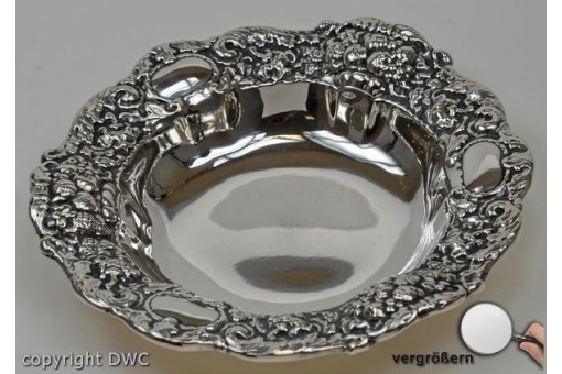 Silberanbietschale Anbietschale 925 Silber Sterling Schale Antikanbietschale