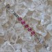 Ansteck Nadel Brosche mit Diamanten Perlen Rubine in aus 14 Kt 585 Gold antik