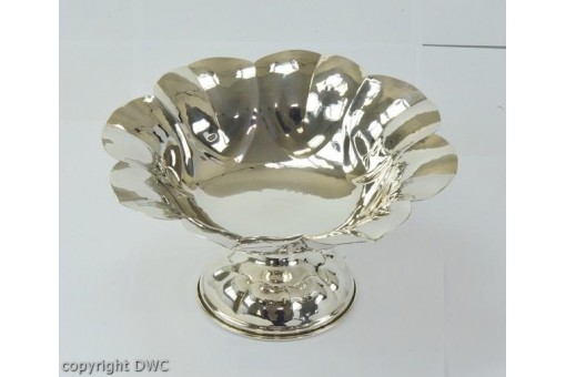 Anbietschale Aufsatzschale Florentiner Design in aus 800 er Silber bowle