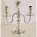 Kerzenleuchter Kandelaber Kerzenständer 800 Silber 2- flammig candlesticks antik