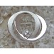 Brosche mit Diamanten Diamant 14 Kt. 585 Weiss Gold brooch Diamond