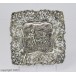 Anbietschale Korb Schale in 800 er Silber mit Blüten Jugendstil antik