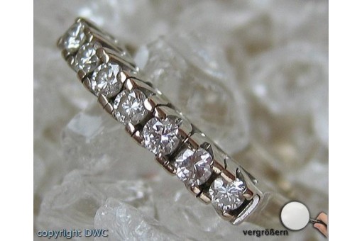 Ring mit Brillanten Brillant Diamant Diamanten in 14 Kt.. 585 er Gold 58