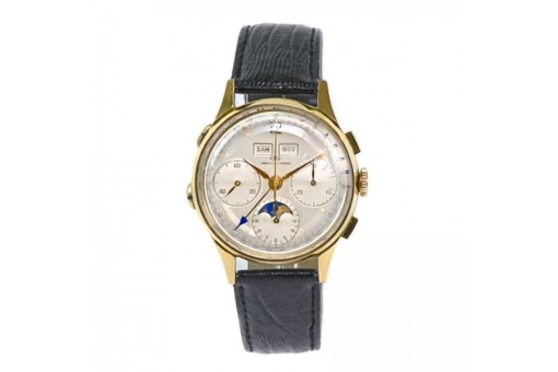 Armbanduhr Jaquet Girard Mondphase Datora Vollkalender Chronograph Cal 730 HAU .