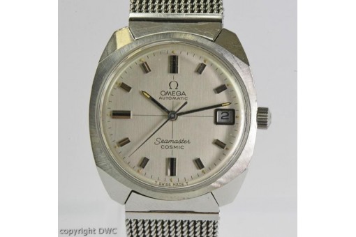 Hau Herren Armbanduhr Marke Omega Seamaster Cosmic Automatic Stahl Uhr RAR