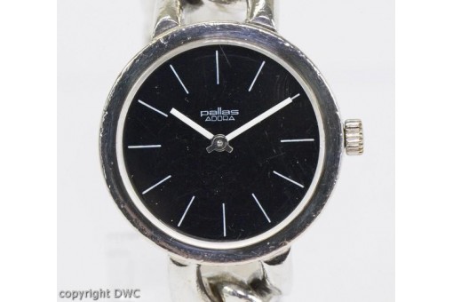 Dau Damen Marke Pallas in aus 835 er Silber Marken Uhr Uhren Armband  top!