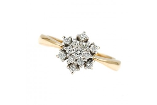 Christ goldring mit diamanten discount