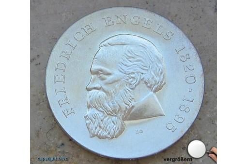 Coin Münze 20 Mark DDR 1970 Friedrich Engels J. 1529 Silber Münzen 10773