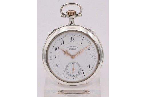 Taschenuhr A. Lange & Söhne Glashütte 900 Silber Pocketwatch silver Handaufzug