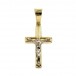 Goldkreuz Kreuz mit Korpus in 585 14Kt Gold Glauben Christus für Kette