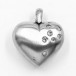 Anhänger Herz mit 10 Brillanten Diamanten 0,35 ct. in 950 Platin