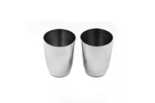 2 Schnapsbecher Silberbecher in 925 Sterling Silber liquor mugs silver