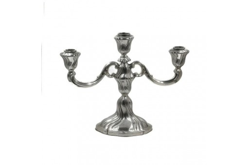 Kerzenleuchter Silberleuchter Kandelaber in 835 er Silber 3flammig candlestick