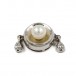 Perlenkettenschließe mit Perle in 14 Kt. 585 Gold 12 mm Ø