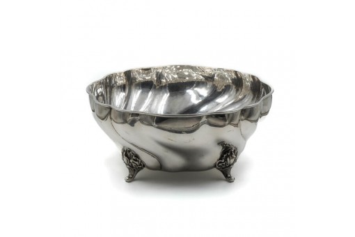 Anbietschale Obstschale BLEYER JR. CHEMNITZ in 800 Silber silver bowl