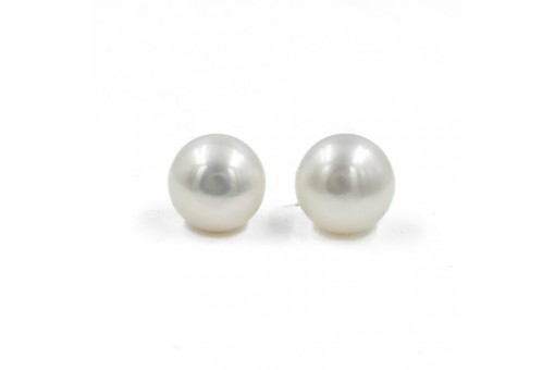 Ohrstecker Ohrringe mit Perlen Pearl in 585 14 Kt Gold Perl Damen 