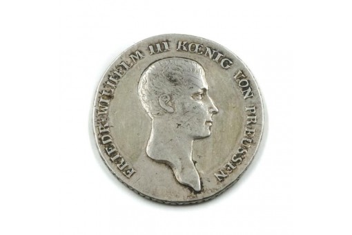 1 Reichstaler Fiedrich Wilhelm III. König von Preussen 1814 A Silber