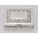 Silberdose Tabakdose Deckeldose in 800er Silber antik um 1900 silver box