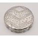 Silberdose Pillendose in 900 er Silber powder compact silver antik