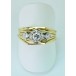 Ring mit Brillanten Diamanten Marke Brusius in aus 750 er 18 kt. Gold 58