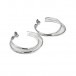 Creolen Ohrringe Ohrstecker in aus 925 Silber Sterling Silver Damen 