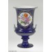 Henkel Vase Marke Meissen original Blumen Kobalt blau 