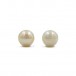 1 Paar Ohrringe Ohrstecker mit Perlen in 14 Kt 585 Gold earrings