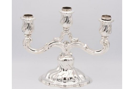 Kerzenleuchter Kerzenhalter Kandelaber 3 flammig candle holder in aus 835 Silber