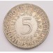 Münze Silber 5 Mark Silberadler BRD 1956 J Jäger 387  16885