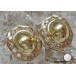 Ohr Stecker in 18 Kt 750 Gold Ohrringe mit Brillanten Diamanten Ringe 