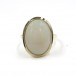 Ring mit Opal Milchopal in 333 8kt Gelbgold Antik Finger Damen Grösse 57