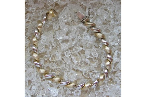 Kordelarmband Silberarmband Armband in 835 Silber Länge 17,5 cm fein