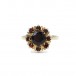 Ringmit Granat Garnet 333 8kt Gold Antik um 1900 Finger Damen Gr.53